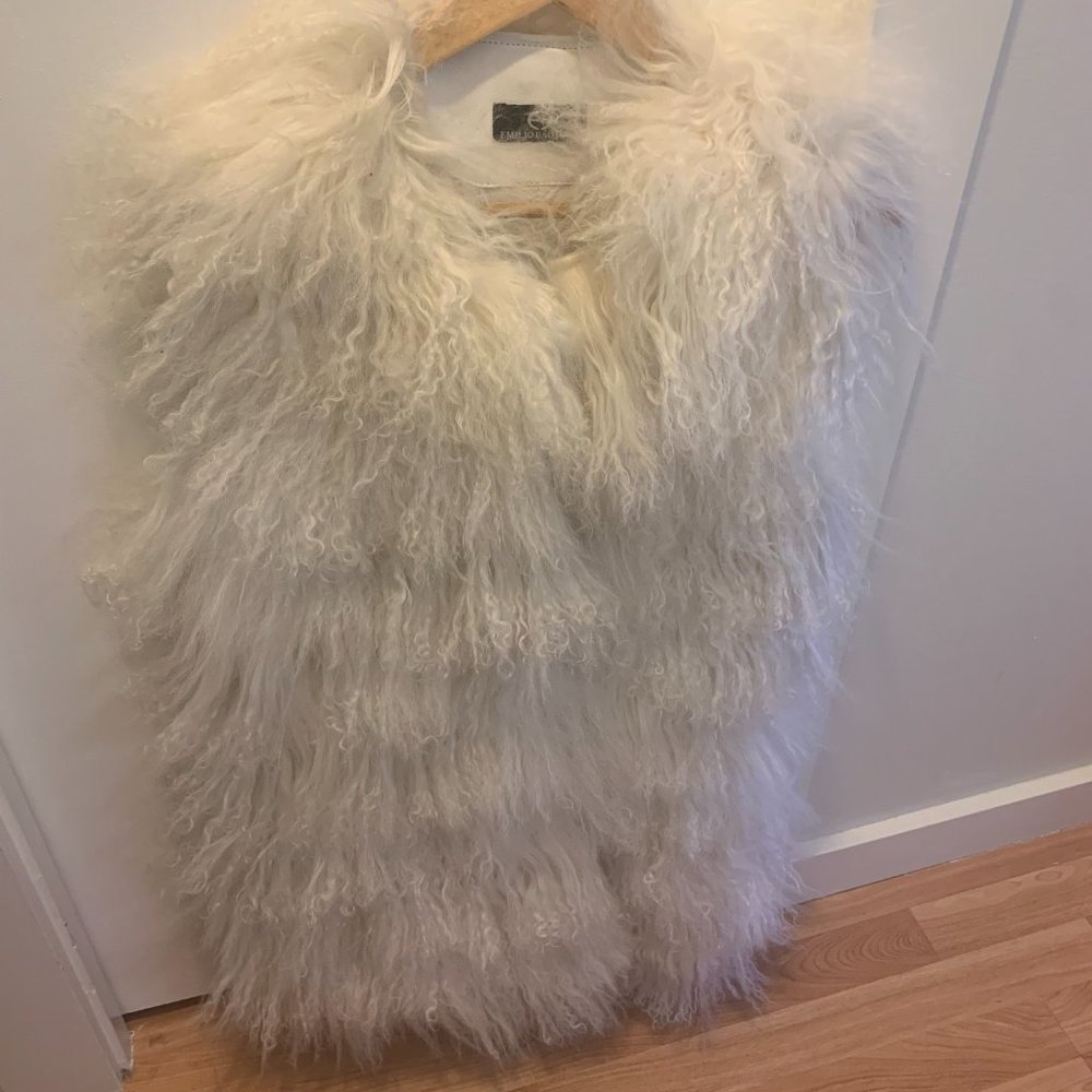 Tibetan Lamb long vest